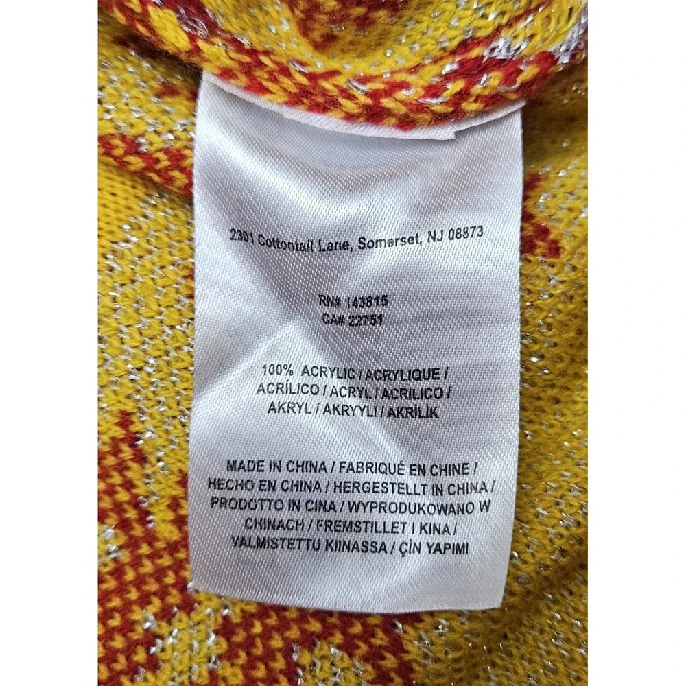 NFL Kansas City Chiefs Football Sweater Size Small (S) Lights Up Battery Pack‎ - Picture 5 of 8